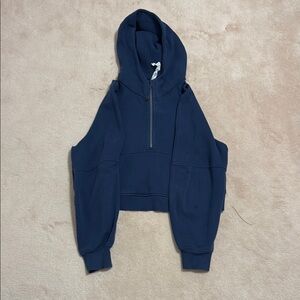 Lululemon Scuba Cropped Quarterzip